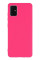 Силиконовый чехол для Samsung A51 Silicone Case Full Shiny Pink