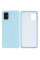 Силиконовый чехол для Samsung A51 Silicone Case Full Sky Blue