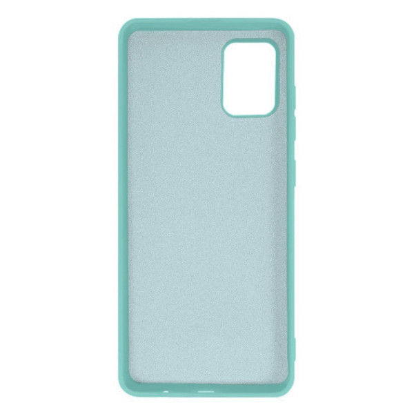 Силиконовый чехол для Samsung A51 Silicone Case Full Turquoise