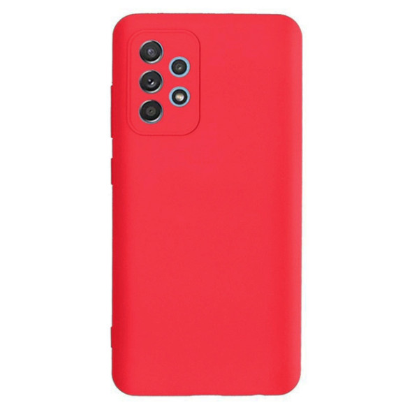 Силиконовый чехол для Samsung A52/A52s Silicone Case Full Red