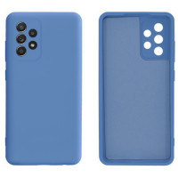 Силиконовый чехол для Samsung A52/A52s Silicone Case Full Azure