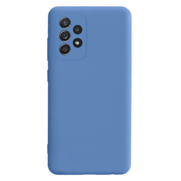 Силиконовый чехол для Samsung A52/A52s Silicone Case Full Azure