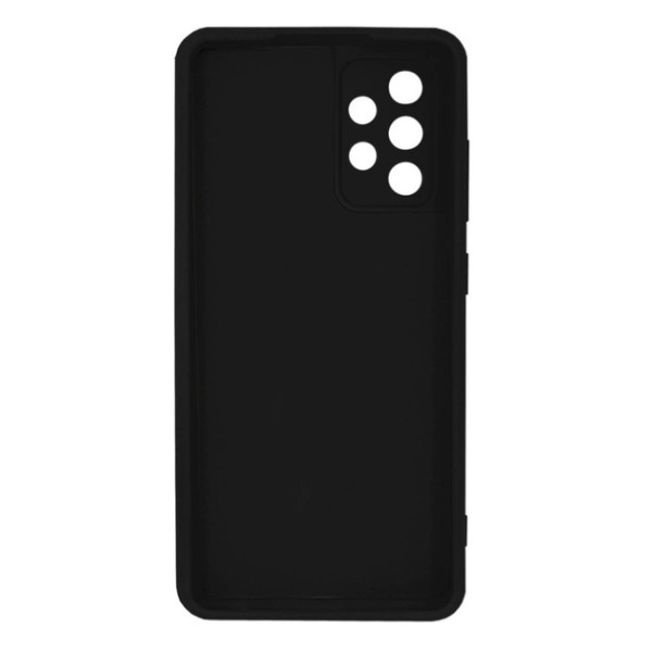 Силиконовый чехол для Samsung A52/A52s Silicone Case Full Black