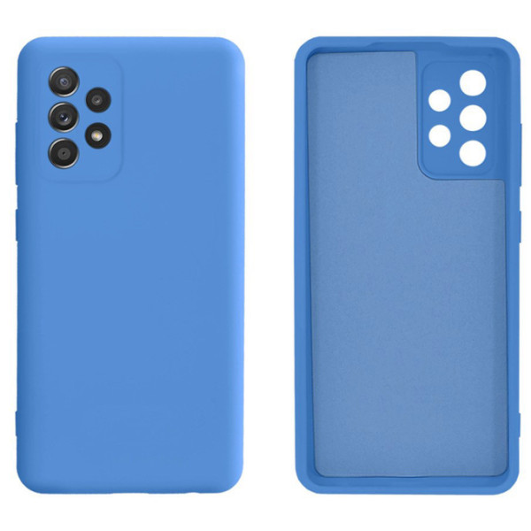 Силиконовый чехол для Samsung A52/A52s Silicone Case Full Blue Horizon