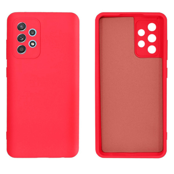 Силиконовый чехол для Samsung A52/A52s Silicone Case Full Coral