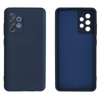 Силиконовый чехол для Samsung A52/A52s Silicone Case Full Dark Blue