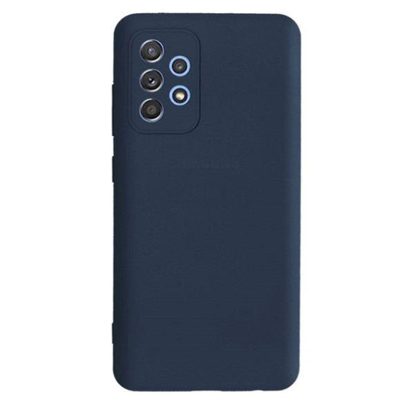 Силиконовый чехол для Samsung A52/A52s Silicone Case Full Dark Blue