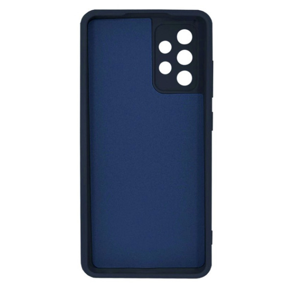 Силиконовый чехол для Samsung A52/A52s Silicone Case Full Dark Blue