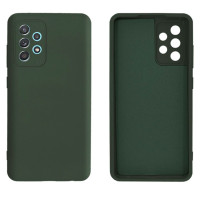 Силиконовый чехол для Samsung A52/A52s Silicone Case Full Forest Green