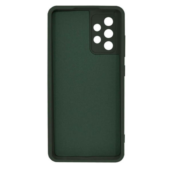 Силиконовый чехол для Samsung A52/A52s Silicone Case Full Forest Green