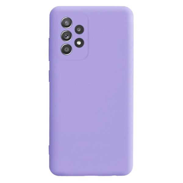 Силиконовый чехол для Samsung A52/A52s Silicone Case Full Light Purple