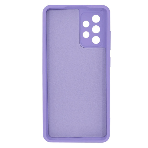 Силиконовый чехол для Samsung A52/A52s Silicone Case Full Light Purple