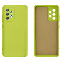 Силиконовый чехол для Samsung A52/A52s Silicone Case Full Lime Green