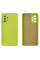Силиконовый чехол для Samsung A52/A52s Silicone Case Full Lime Green