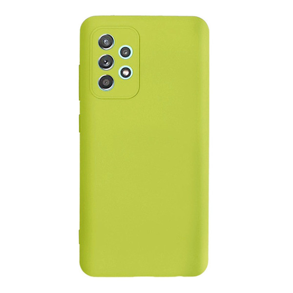 Силиконовый чехол для Samsung A52/A52s Silicone Case Full Lime Green