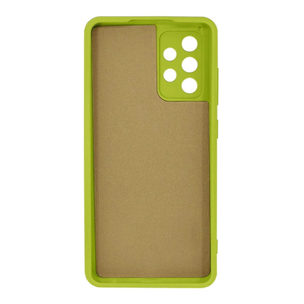 Силиконовый чехол для Samsung A52/A52s Silicone Case Full Lime Green