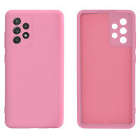 Силиконовый чехол для Samsung A52/A52s Silicone Case Full Pink