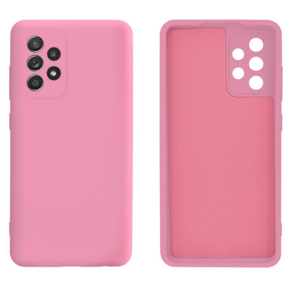 Силиконовый чехол для Samsung A52/A52s Silicone Case Full Black