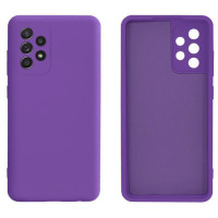 Силиконовый чехол для Samsung A52/A52s Silicone Case Full Purple