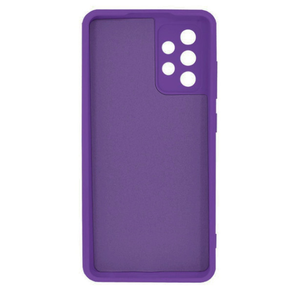 Силиконовый чехол для Samsung A52/A52s Silicone Case Full Purple