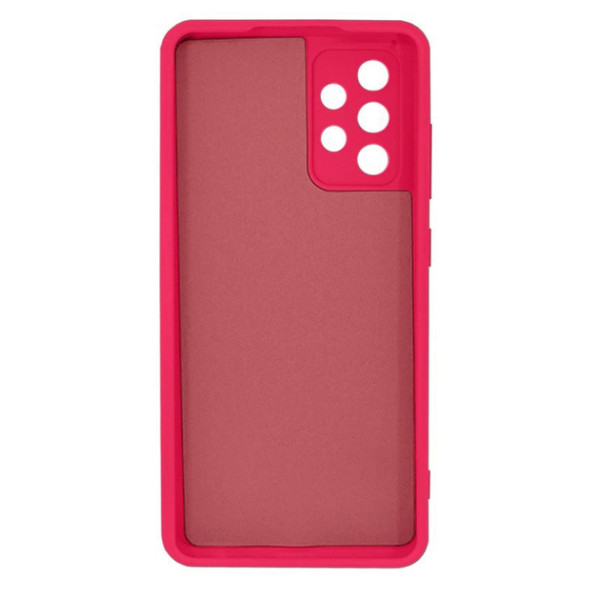 Силиконовый чехол для Samsung A52/A52s Silicone Case Full Raspberry Red