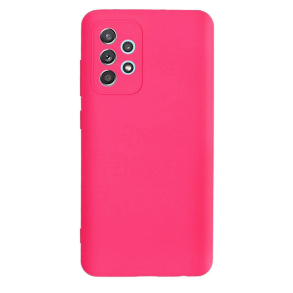 Силиконовый чехол для Samsung A52/A52s Silicone Case Full Shiny Pink