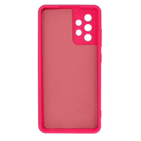 Силиконовый чехол для Samsung A52/A52s Silicone Case Full Shiny Pink