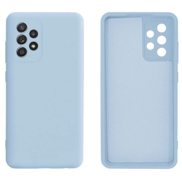 Силиконовый чехол для Samsung A52/A52s Silicone Case Full Sky Blue