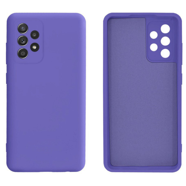 Силиконовый чехол для Samsung A52/A52s Silicone Case Full Ultraviolet