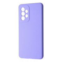 Силіконовий чохол для Samsung A53 5G Silicone Case Full Light Purple