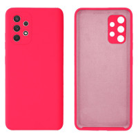 Силіконовий чохол для Samsung A53 5G Silicone Case Full Shiny Pink