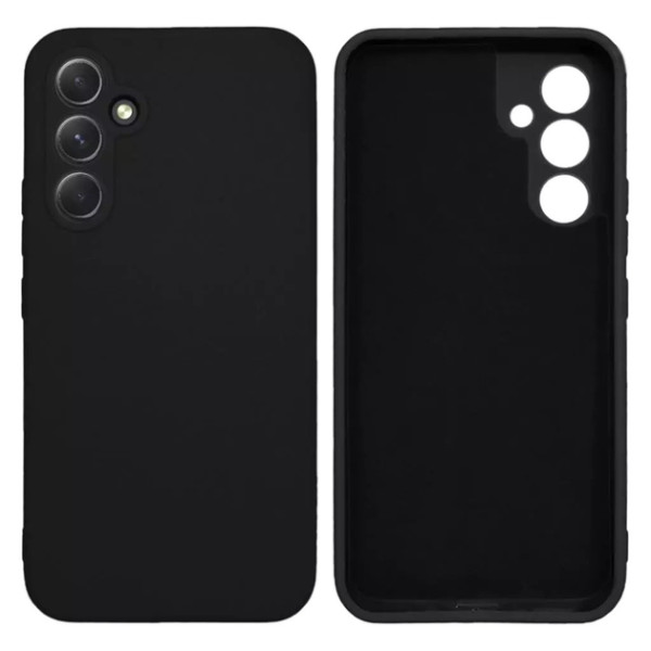 Силіконовий чохол для Samsung A54 5G Silicone Case Full Black