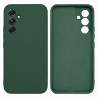 Силиконовый чехол для Samsung A54 5G Silicone Case Full Forest Green