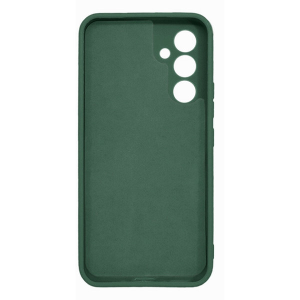 Силиконовый чехол для Samsung A54 5G Silicone Case Full Forest Green