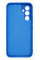Силиконовый чехол для Samsung A54 5G Silicone Case Full Neon Blue