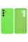 Силиконовый чехол для Samsung A54 5G Silicone Case Full Neon green