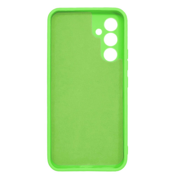 Силиконовый чехол для Samsung A54 5G Silicone Case Full Neon green