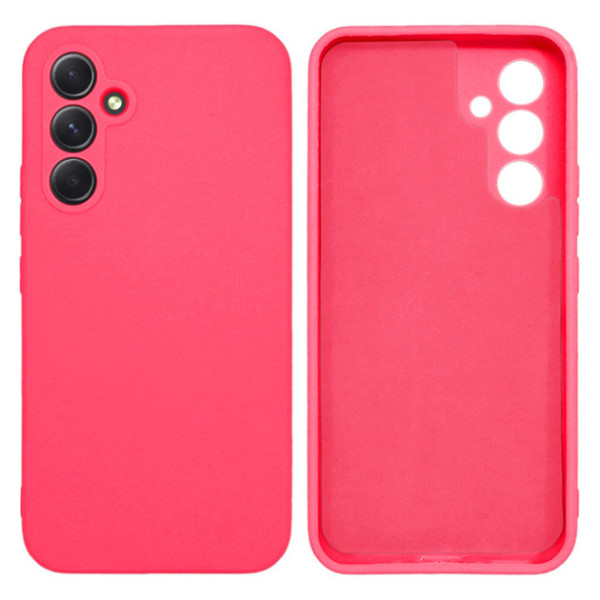 Силиконовый чехол для Samsung A54 5G Silicone Case Full Red Raspberry