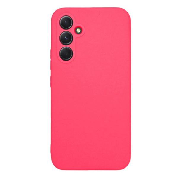 Силиконовый чехол для Samsung A54 5G Silicone Case Full Red Raspberry