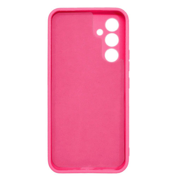 Силиконовый чехол для Samsung A54 5G Silicone Case Full Shiny Pink