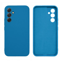 Силиконовый чехол для Samsung A55 5G Silicone Case Full Azure