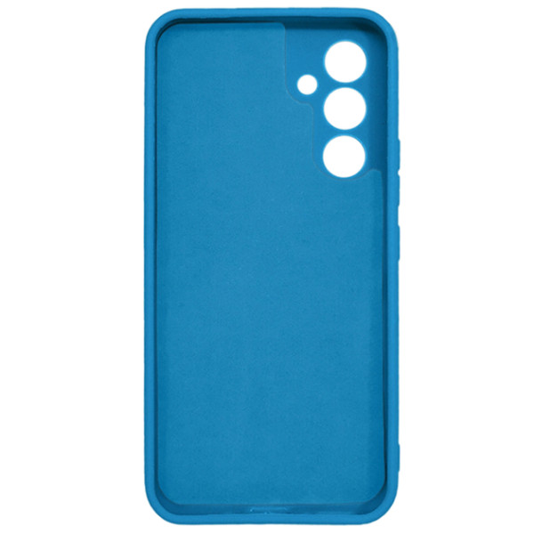 Силиконовый чехол для Samsung A55 5G Silicone Case Full Azure