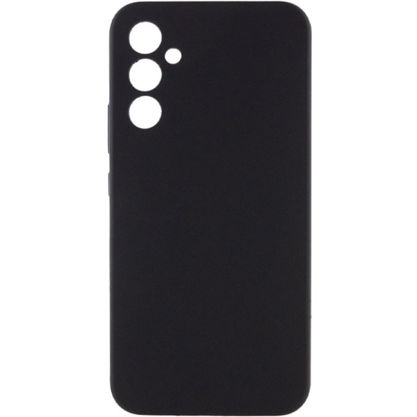 Силіконовий чохол для Samsung A55 5G Silicone Case Full Black