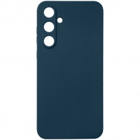 Силиконовый чехол для Samsung A55 5G Silicone Case Full Dark Blue