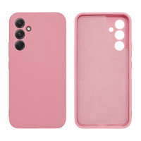 Силиконовый чехол для Samsung A55 5G Silicone Case Full Light Pink