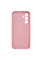 Силиконовый чехол для Samsung A55 5G Silicone Case Full Light Pink
