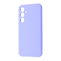 Силиконовый чехол для Samsung A55 5G Silicone Case Full Light Purple