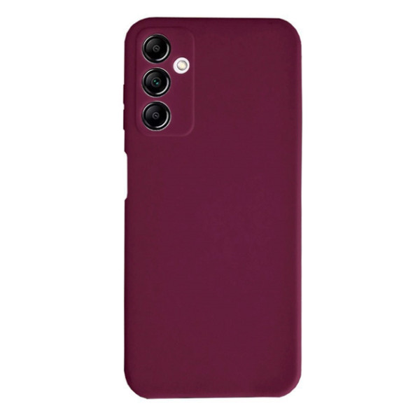 Силиконовый чехол для Samsung A55 5G Silicone Case Full Marsala