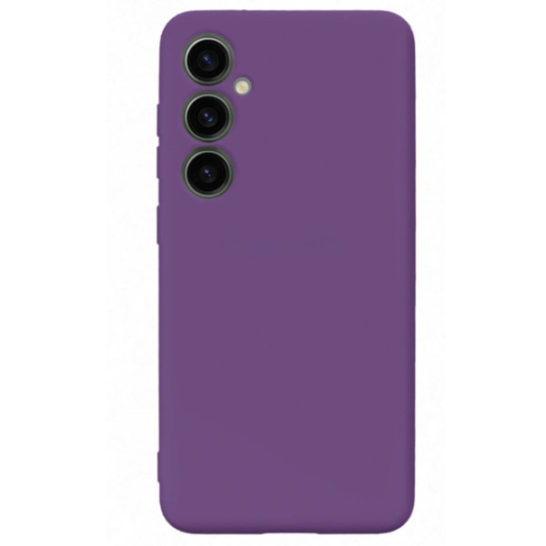 Силиконовый чехол для Samsung A55 5G Silicone Case Full Purple