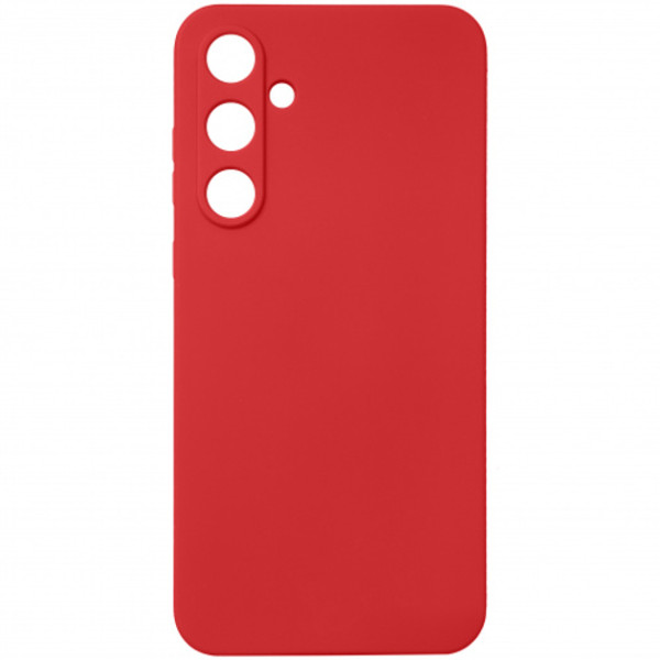 Силиконовый чехол для Samsung A55 5G Silicone Case Full Red